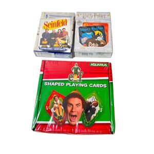 Elf Seinfeld And Harry Potter Playing Deck Of Cards Set